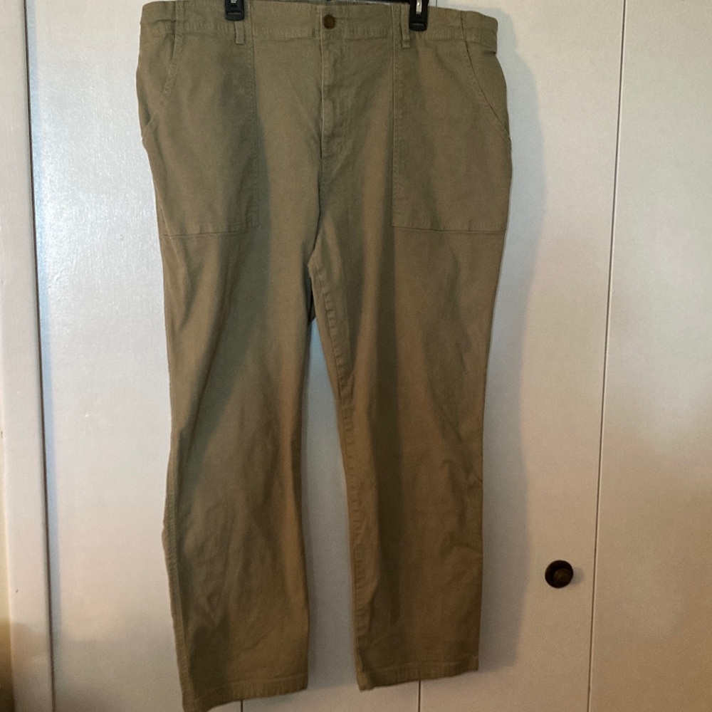 Knox Rose Sage Green Elastic Waist Pants size 2X